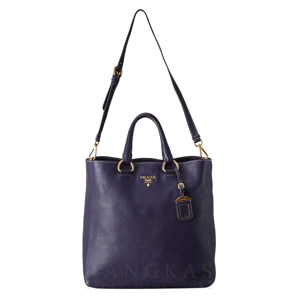 PRADA(USED)프라다 레더 토트겸 쇼퍼백