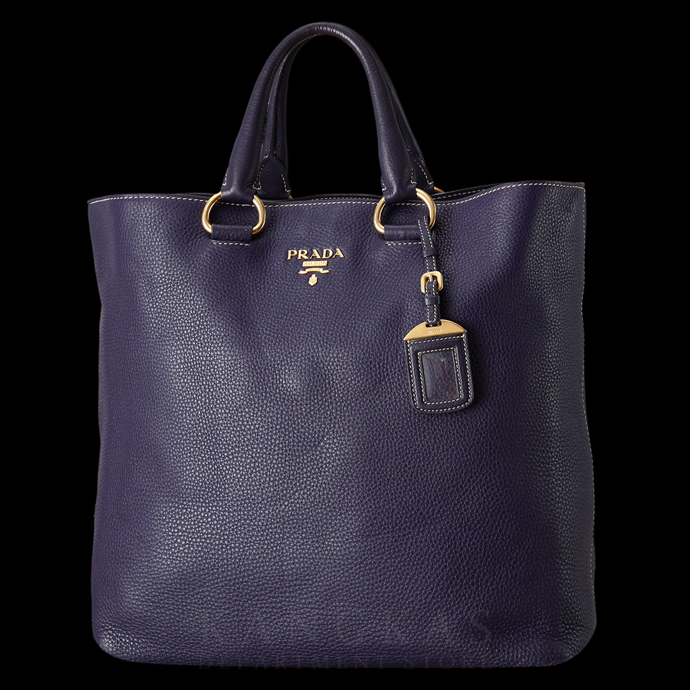PRADA(USED)프라다 레더 토트겸 쇼퍼백