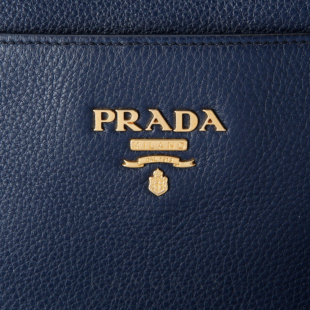 PRADA(USED)프라다 레더 쇼퍼백