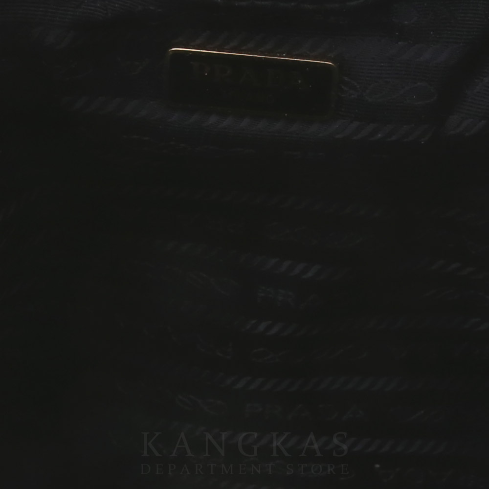 PRADA(USED)프라다 1BH038 패브릭 버킷백