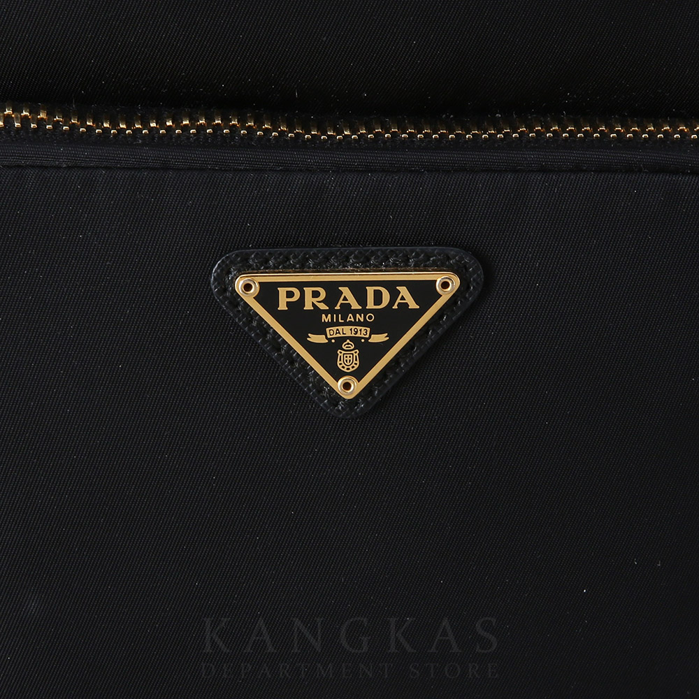 PRADA(USED)프라다 1BH038 패브릭 버킷백