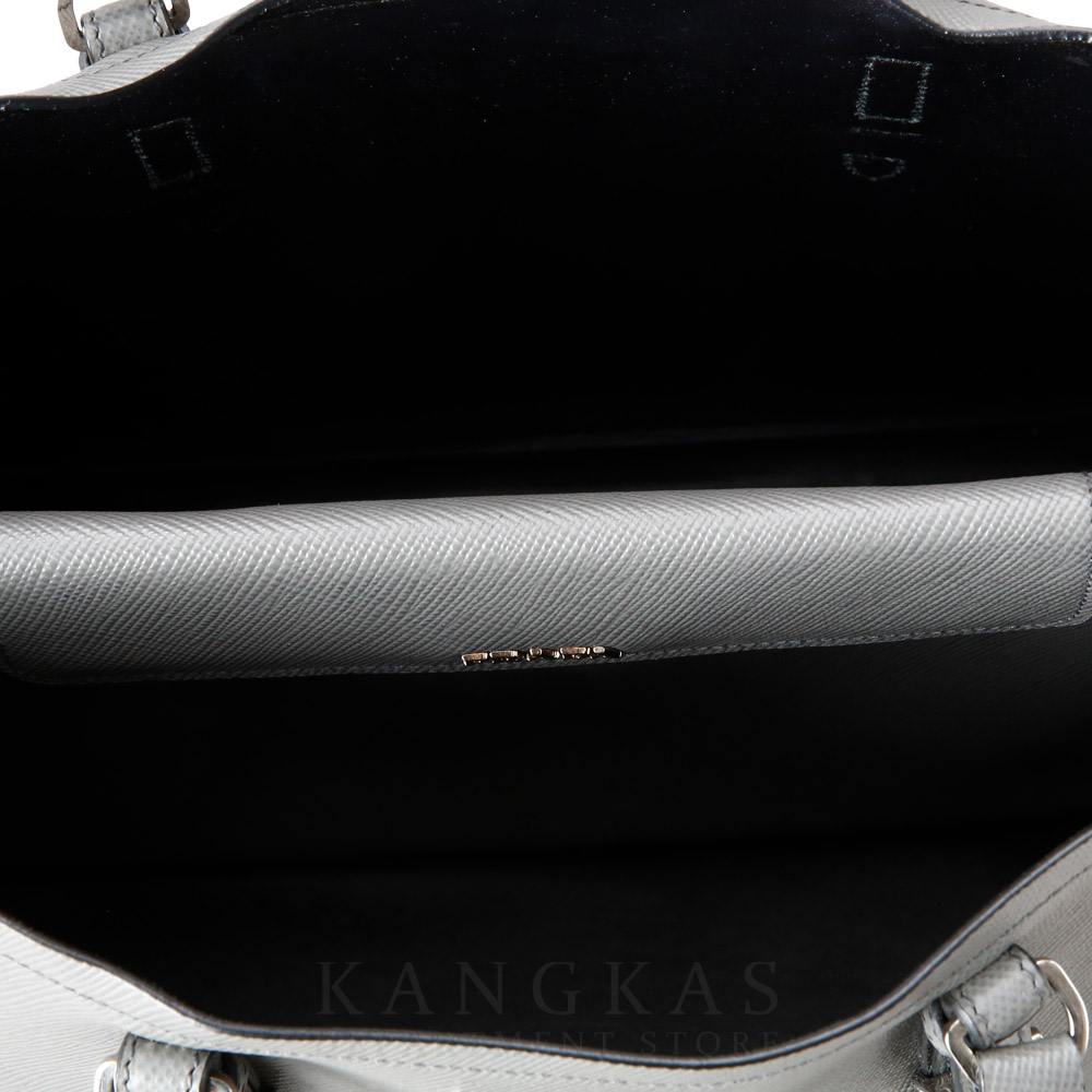 PRADA(USED)프라다 BN2820 사피아노 두블레 그레이