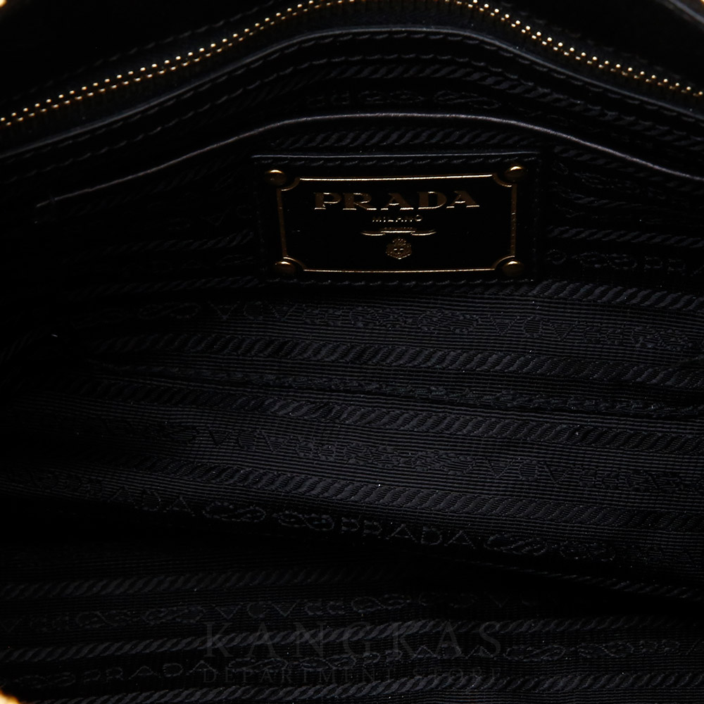 PRADA(USED)프라다 블랙 레더 토트겸 숄더백