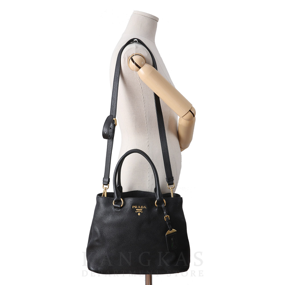 PRADA(USED)프라다 1BA058 비텔로 다이노 토트겸 숄더백