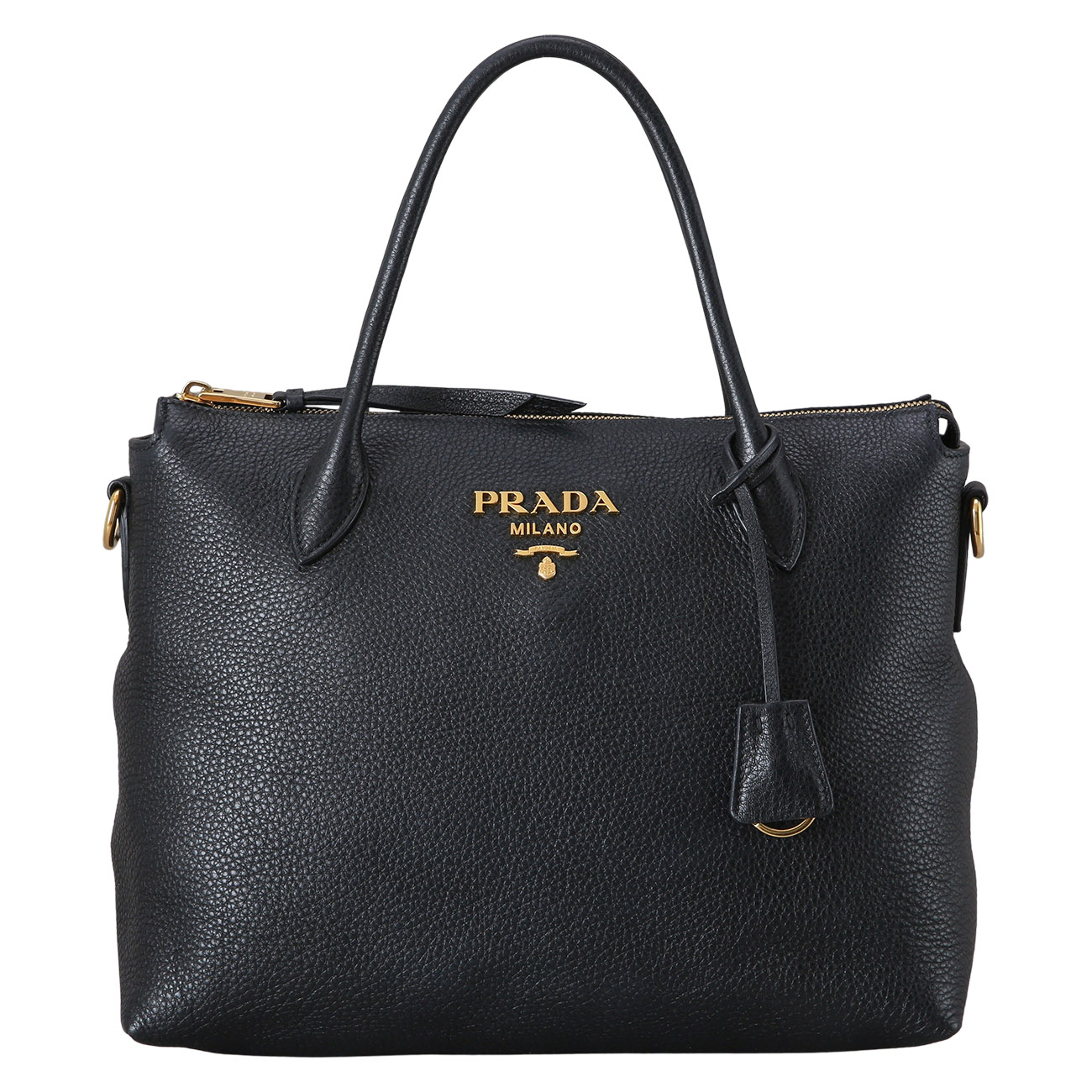 PRADA(USED)프라다 1BA157 비텔로 다이노 토트겸 숄더백