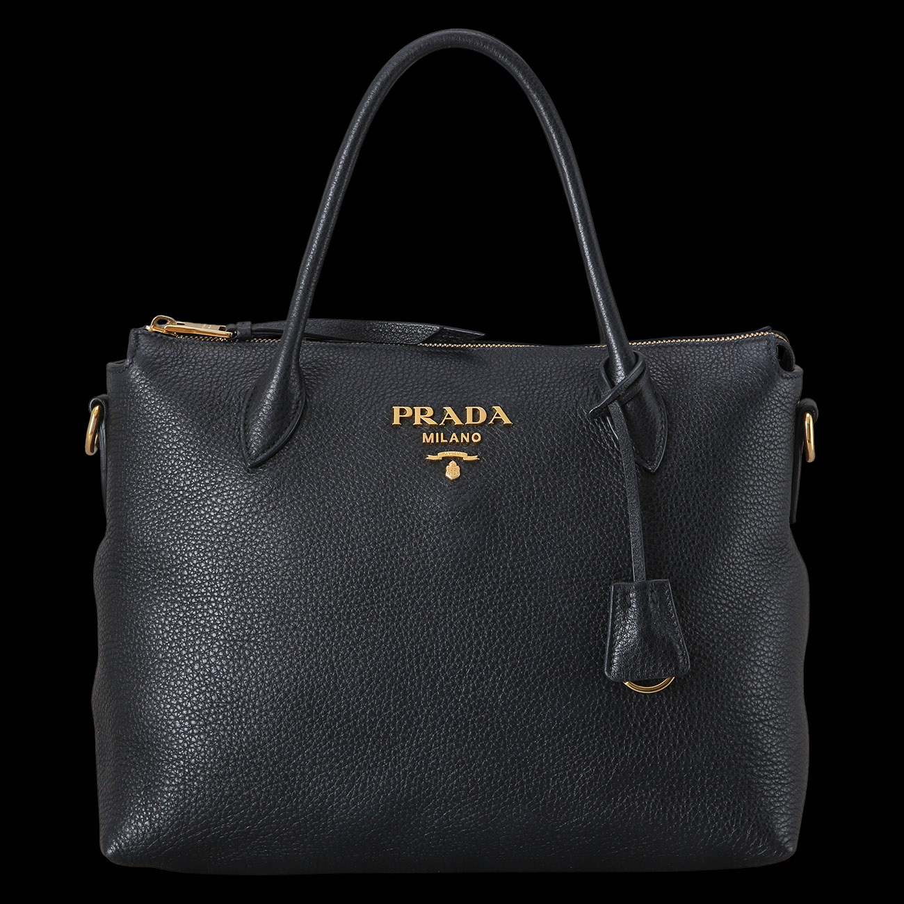 PRADA(USED)프라다 1BA157 비텔로 다이노 토트겸 숄더백
