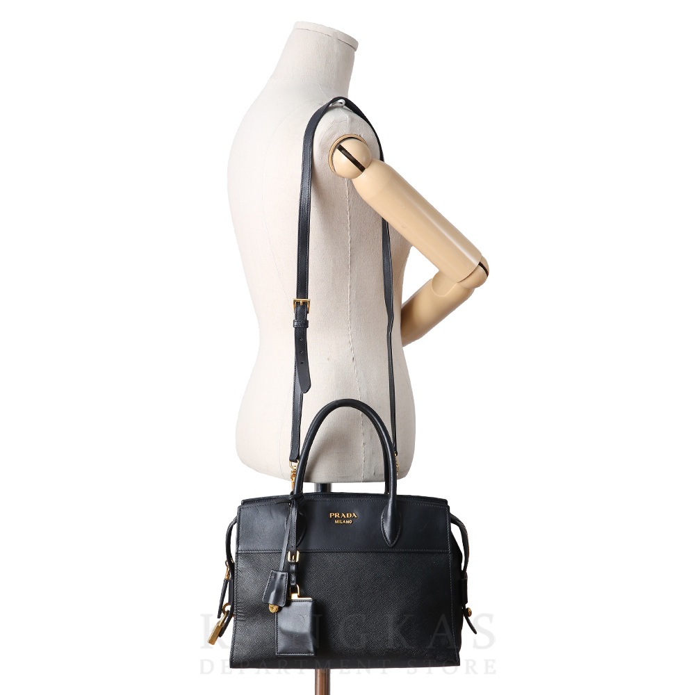 PRADA(USED)프라다 1BA046 사피아노 에스플러네이드 토트백