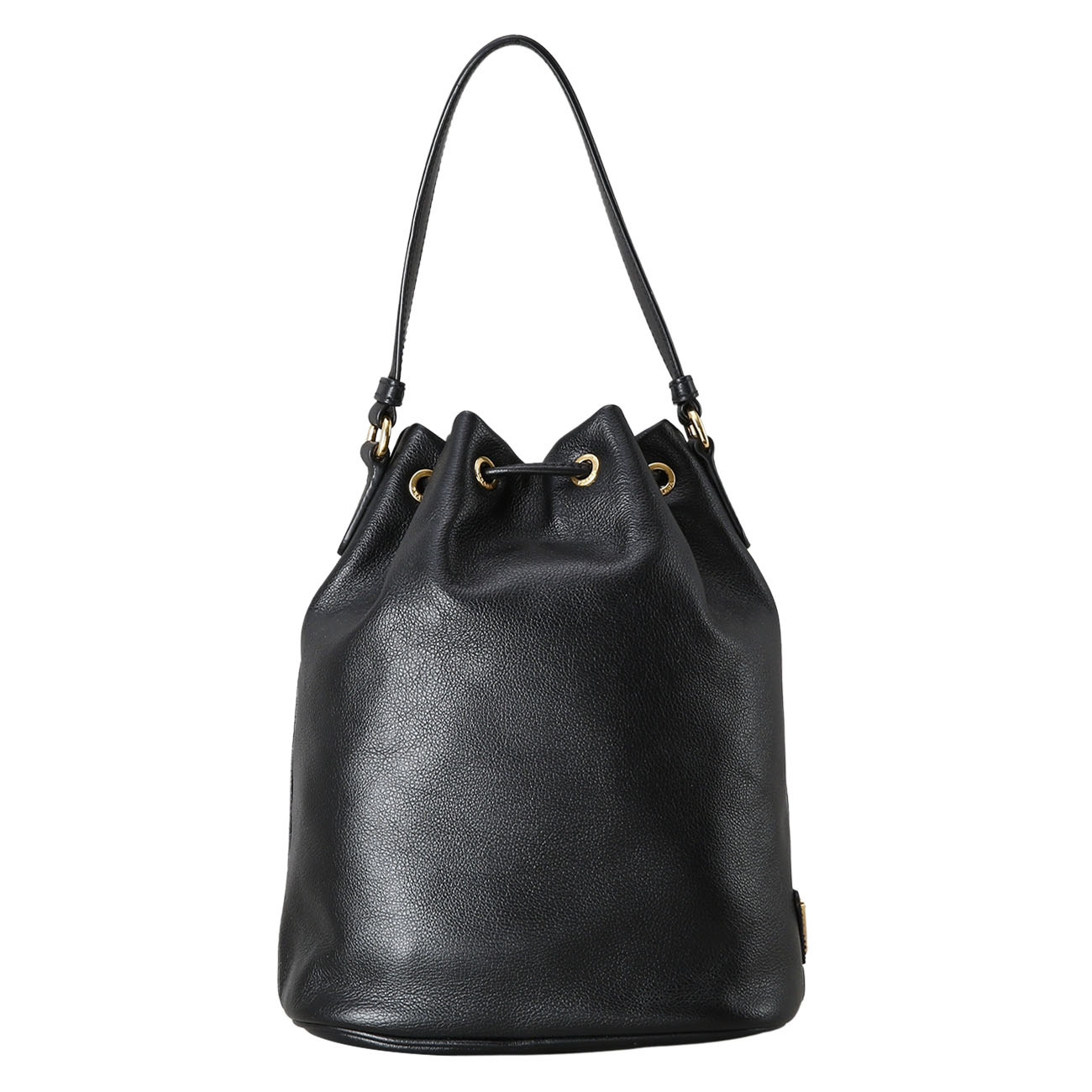 PRADA(USED)프라다 1BH038 레더 버킷백