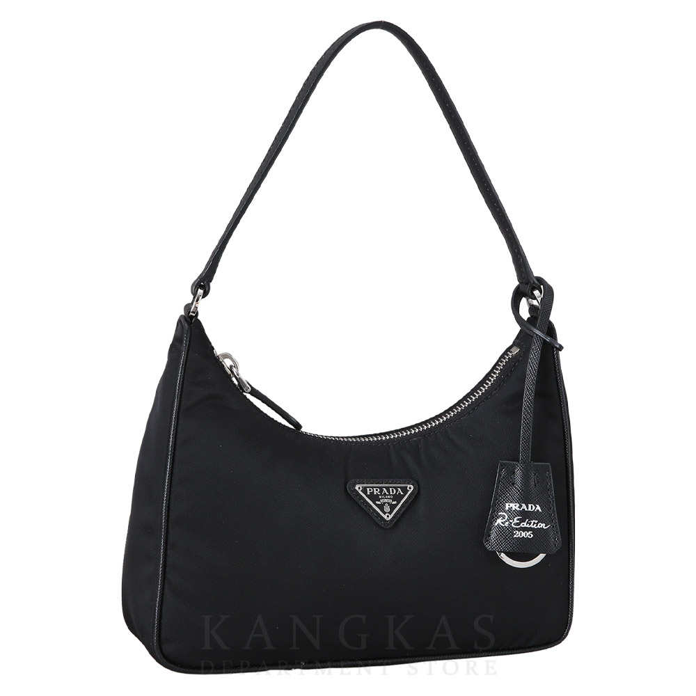 PRADA(USED)프라다 1NE204 리에디션 사피아노 트리밍 리나일론 호보백