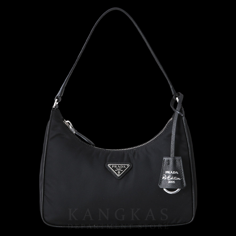 PRADA(USED)프라다 1NE204 리에디션 사피아노 트리밍 리나일론 호보백