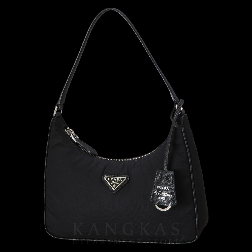 PRADA(USED)프라다 1NE204 리에디션 사피아노 트리밍 리나일론 호보백
