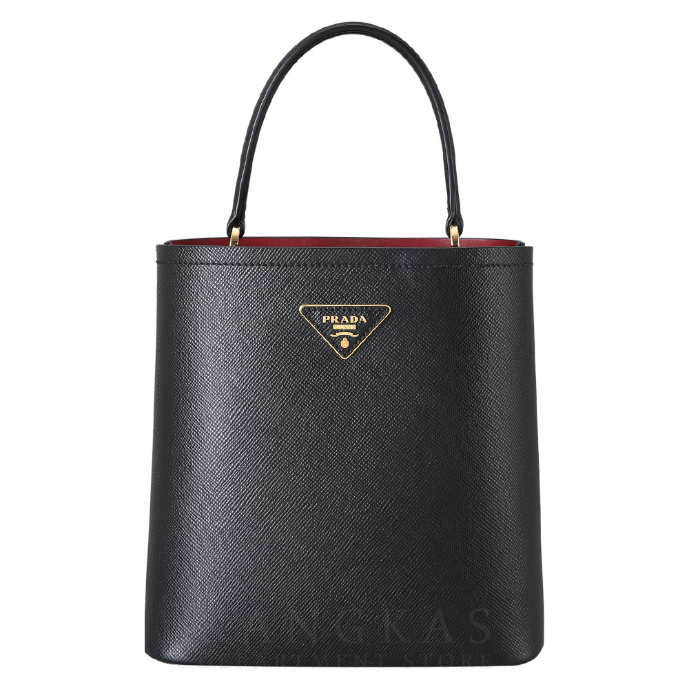PRADA(USED)프라다 1BA212 파니에 사피아노 가죽 미디움 백