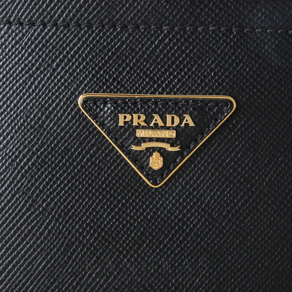 PRADA(USED)프라다 1BA212 파니에 사피아노 가죽 미디움 백