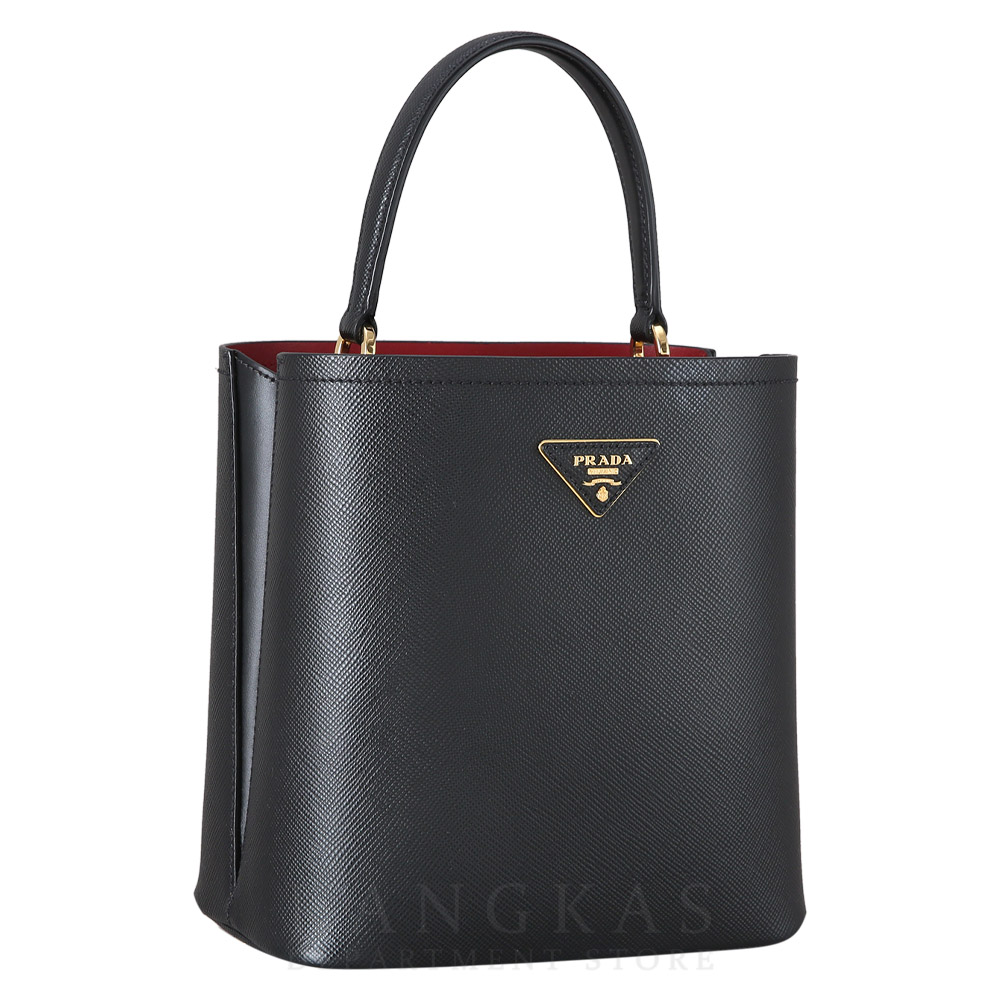 PRADA(USED)프라다 1BA212 파니에 사피아노 가죽 미디움 백