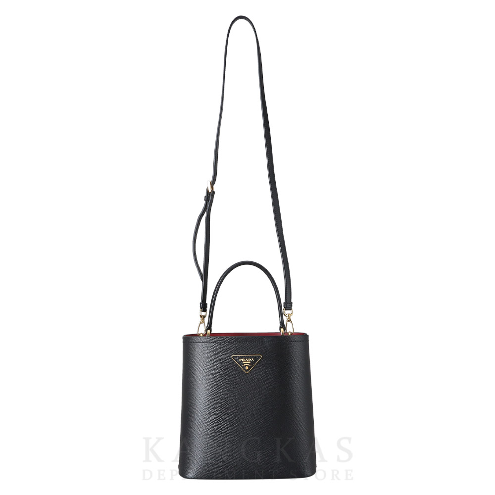 PRADA(USED)프라다 1BA212 파니에 사피아노 가죽 미디움 백