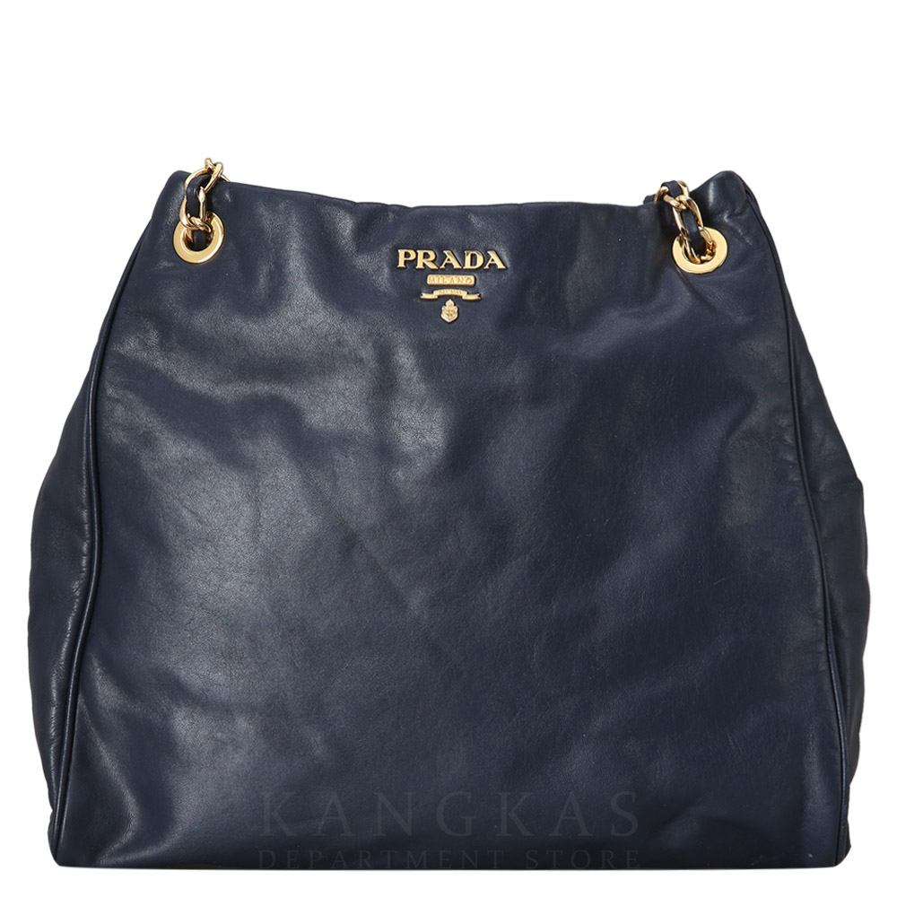 PRADA(USED)프라다 레더 숄더백