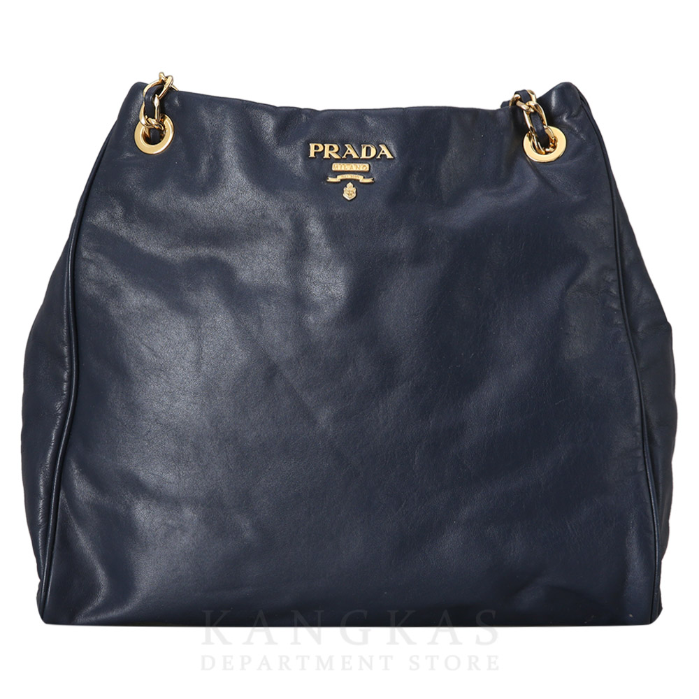 PRADA(USED)프라다 레더 숄더백