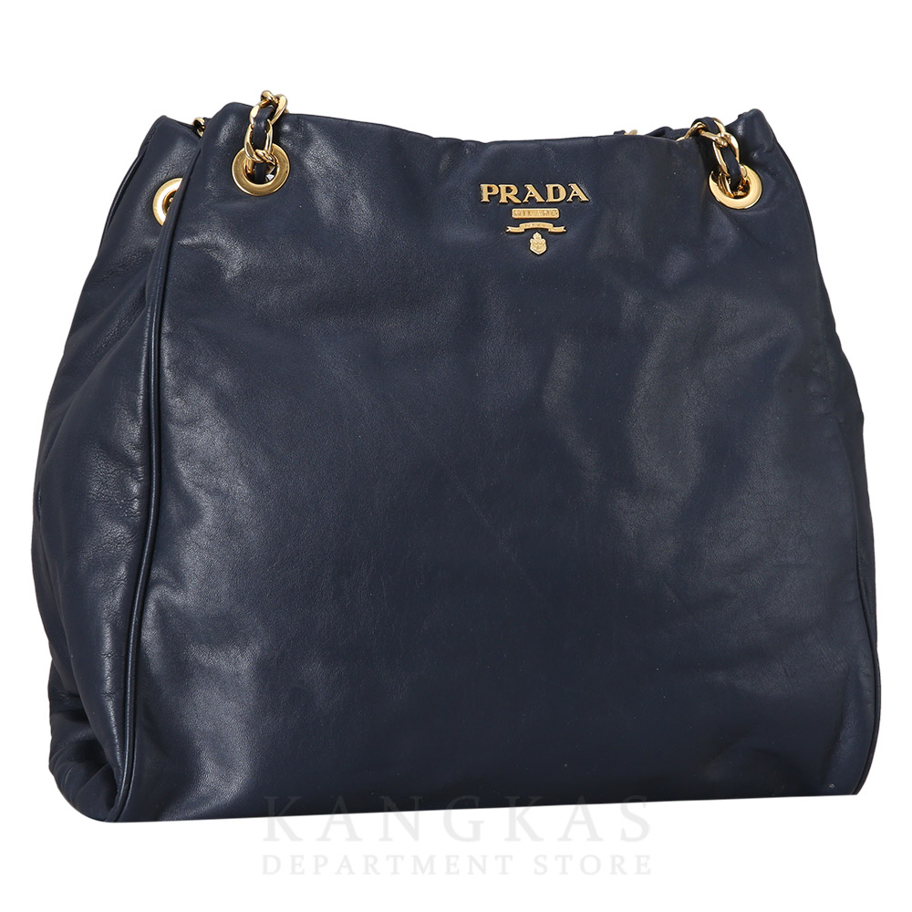 PRADA(USED)프라다 레더 숄더백