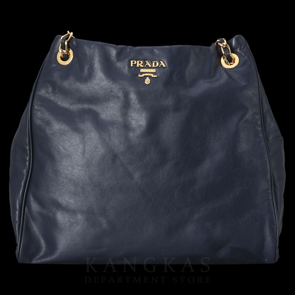 PRADA(USED)프라다 레더 숄더백