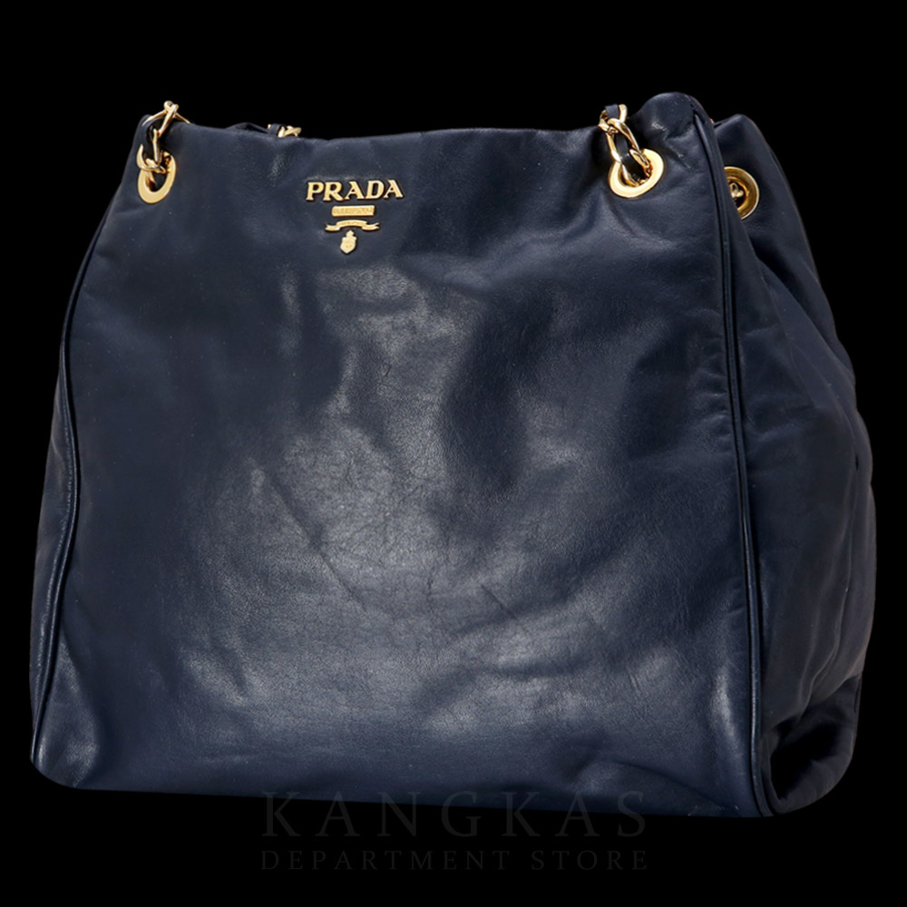 PRADA(USED)프라다 레더 숄더백