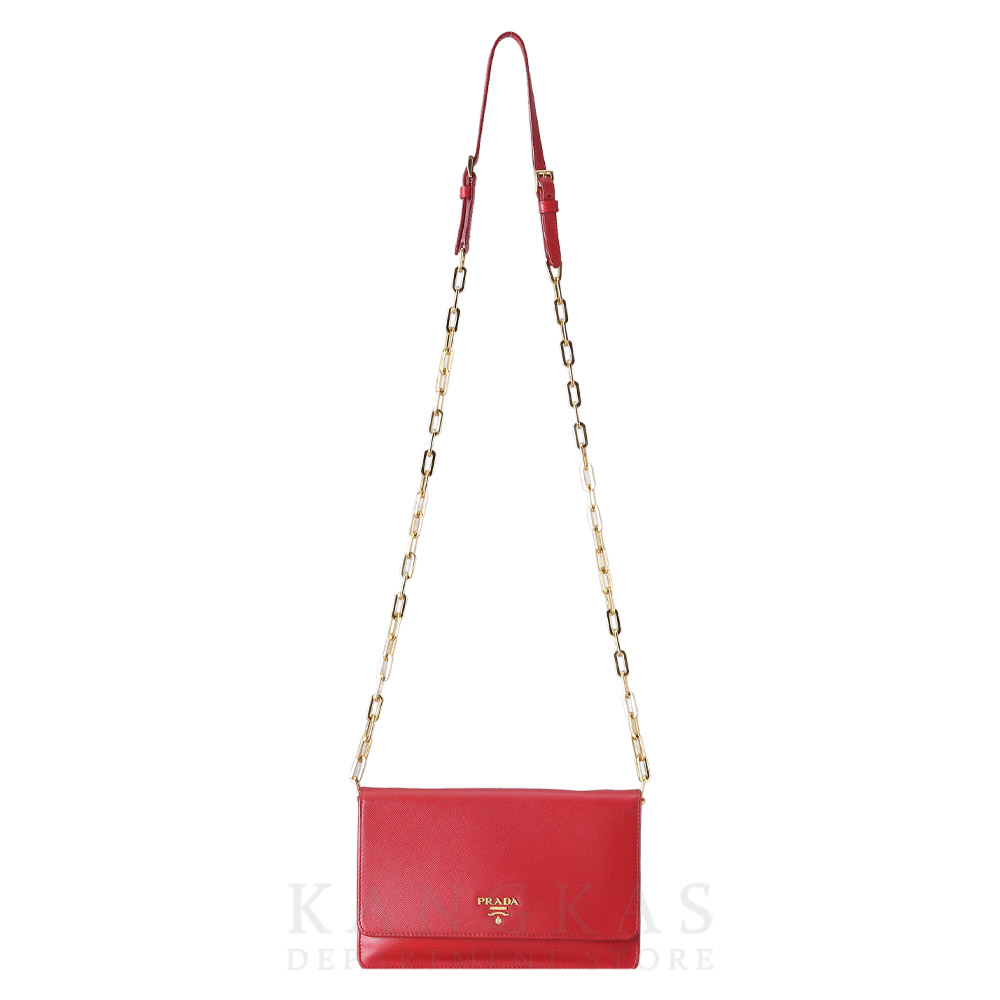 PRADA(USED)프라다 1M1405 사피아노 WOC