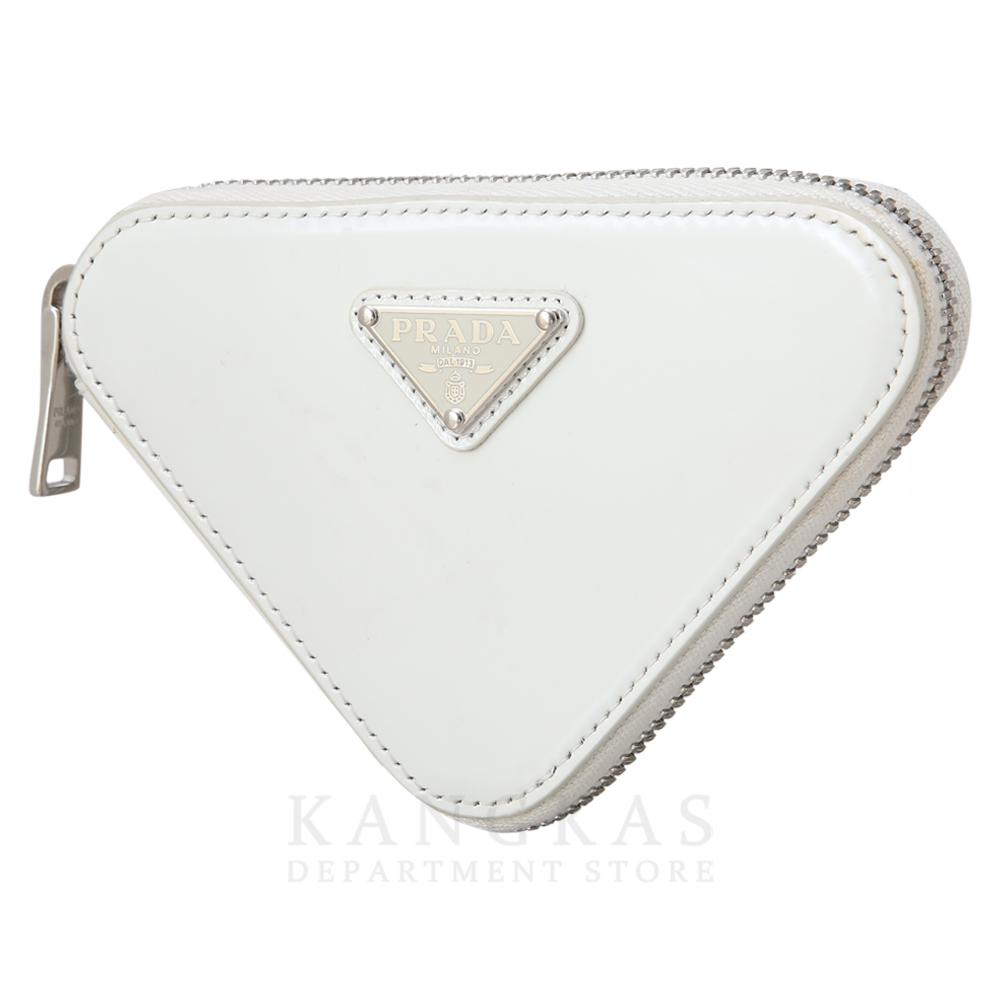 PRADA(USED)프라다 1NR005 트라이앵글 미니 체인 크로스 파우치