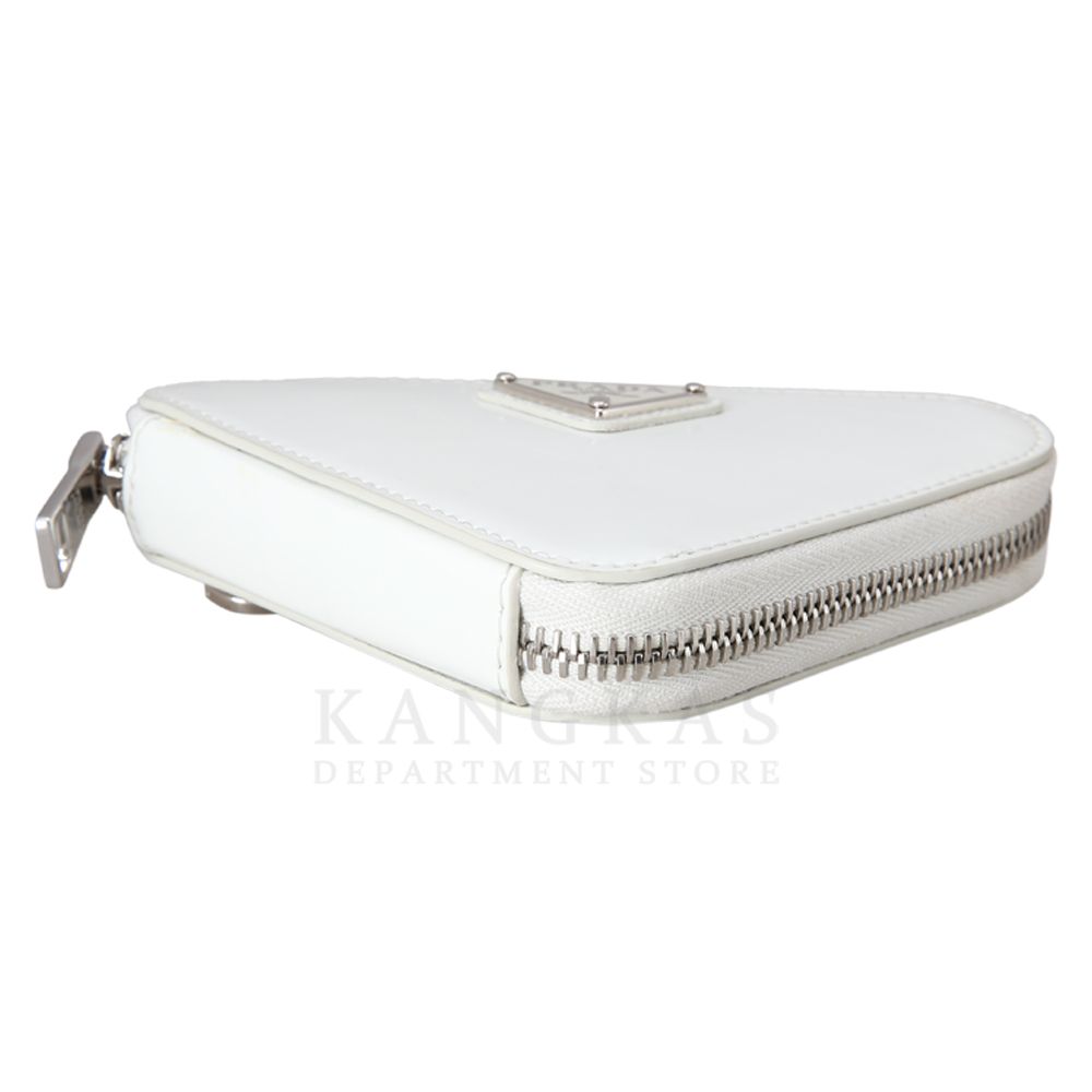 PRADA(USED)프라다 1NR005 트라이앵글 미니 체인 크로스 파우치