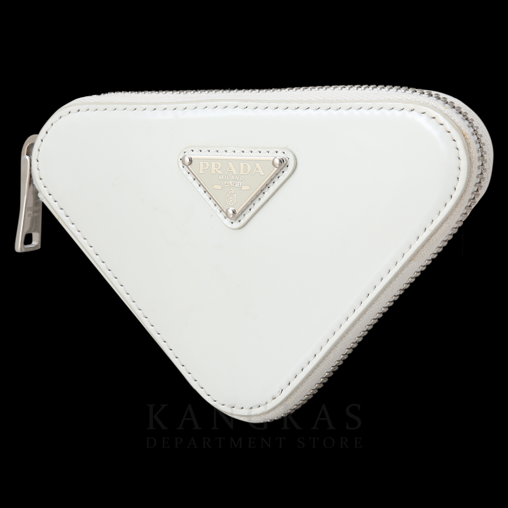 PRADA(USED)프라다 1NR005 트라이앵글 미니 체인 크로스 파우치
