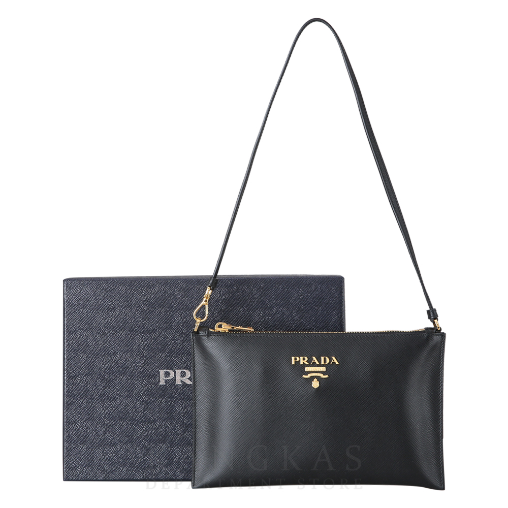PRADA(USED)프라다 1NH004 사피아노 클러치백