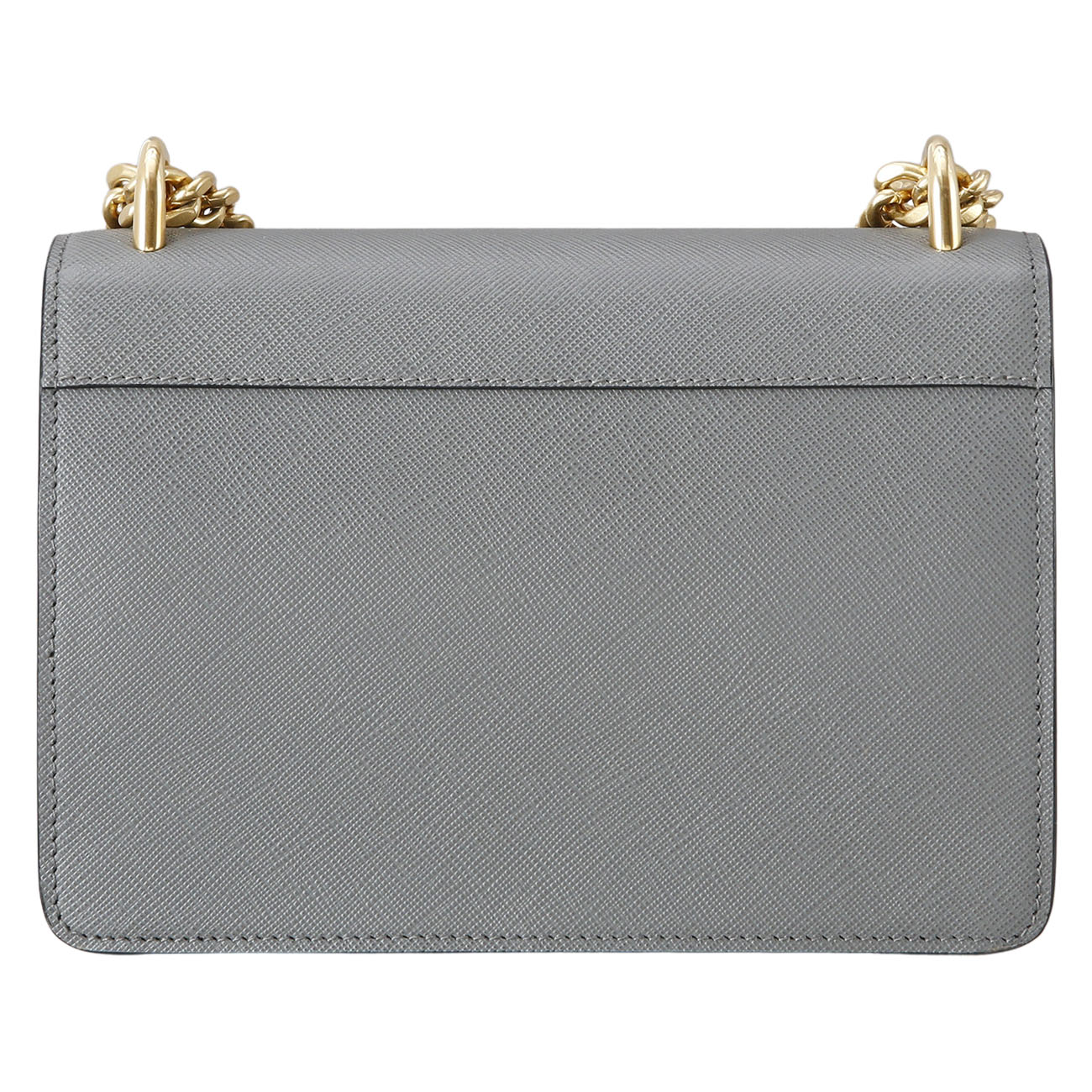 PRADA(USED)프라다 사피아노 파티나 플랩 체인 백