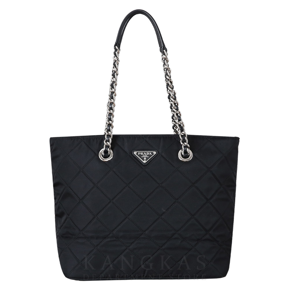 PRADA(USED)프라다 1BG017 포코노 퀼팅 체인 숄더백