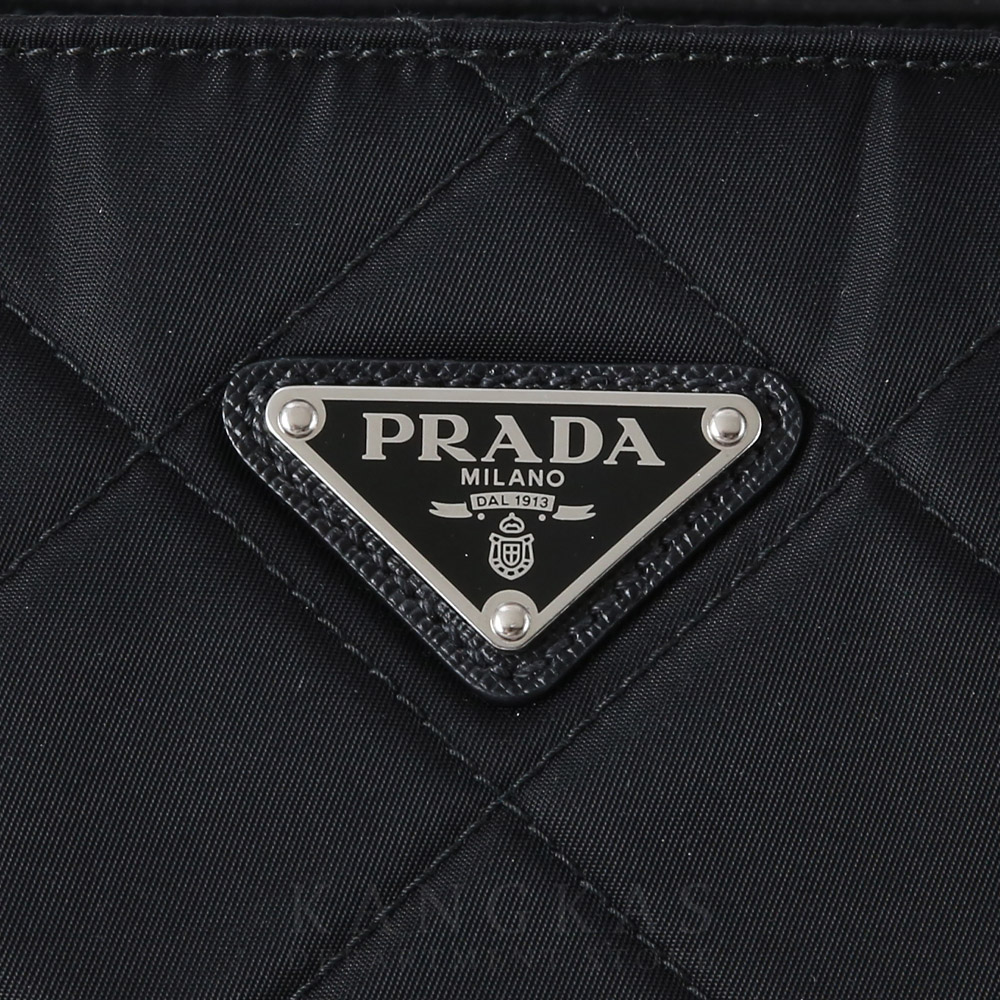 PRADA(USED)프라다 1BG017 포코노 퀼팅 체인 숄더백