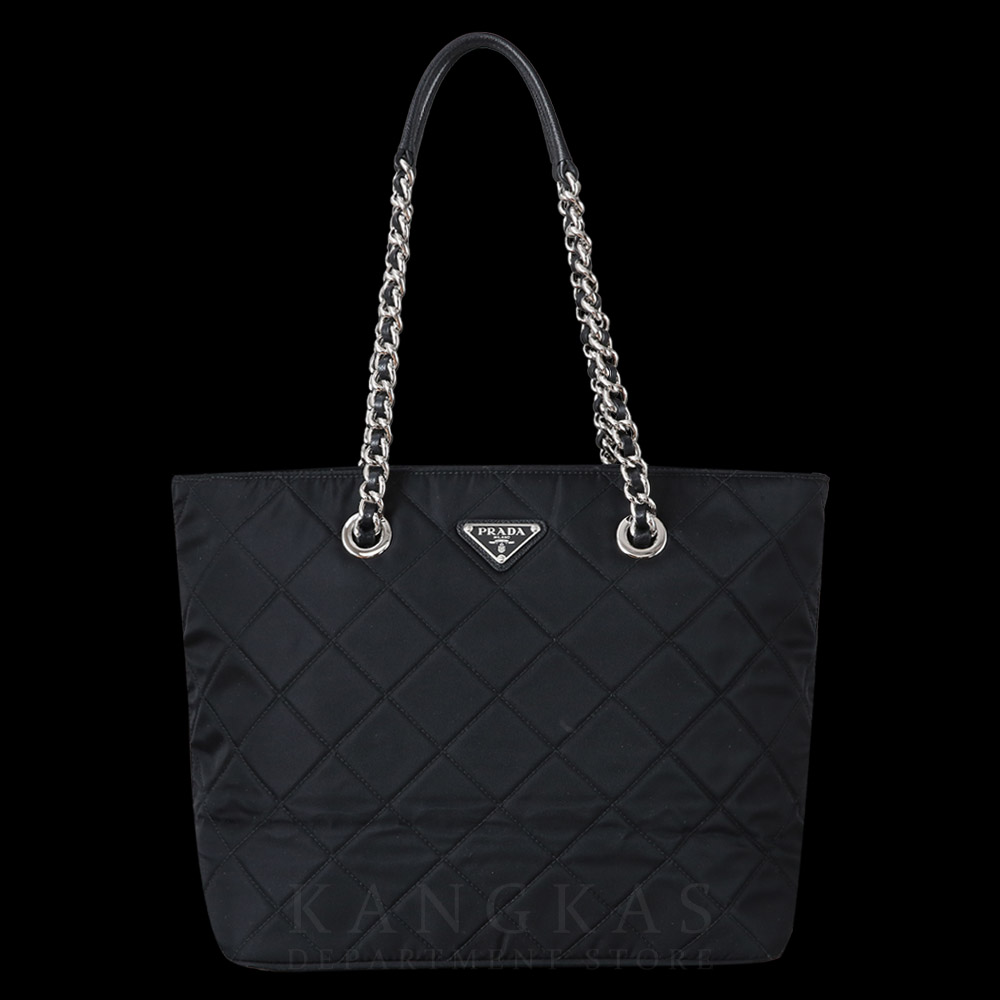 PRADA(USED)프라다 1BG017 포코노 퀼팅 체인 숄더백
