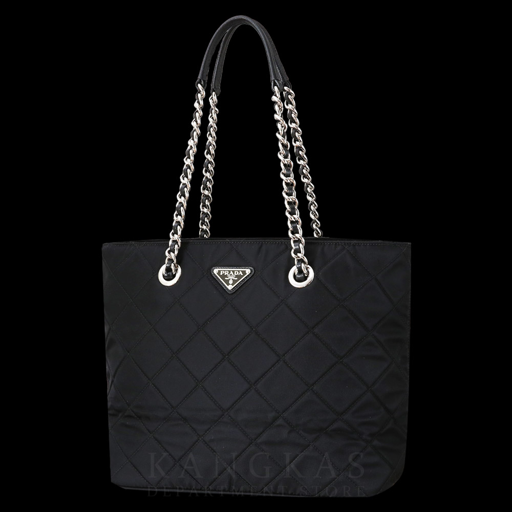 PRADA(USED)프라다 1BG017 포코노 퀼팅 체인 숄더백