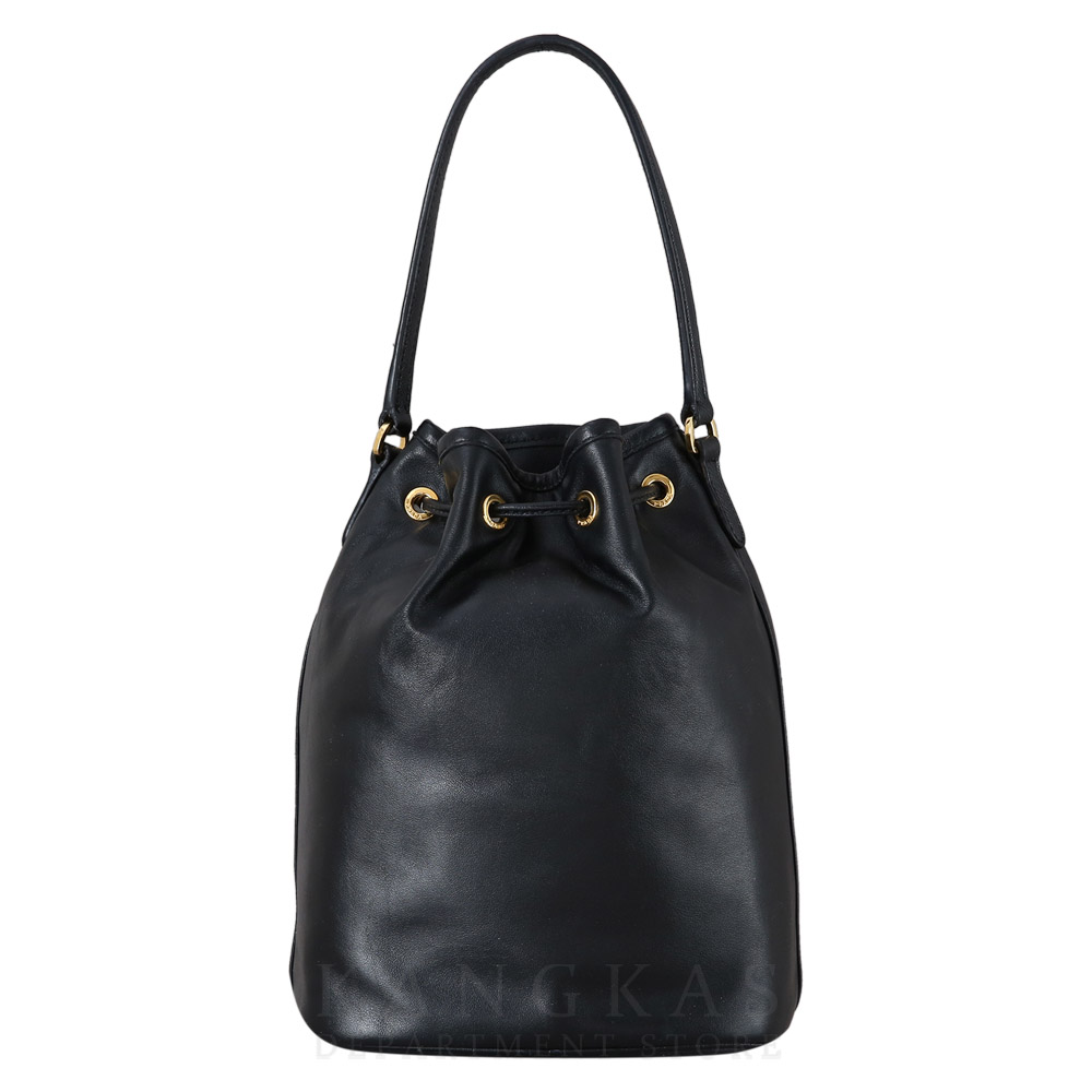 PRADA(USED)프라다 1BH038 레더 버킷백