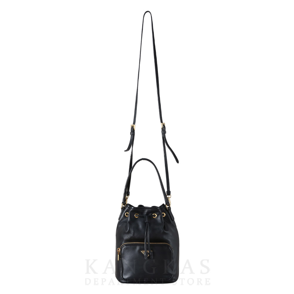 PRADA(USED)프라다 1BH038 레더 버킷백