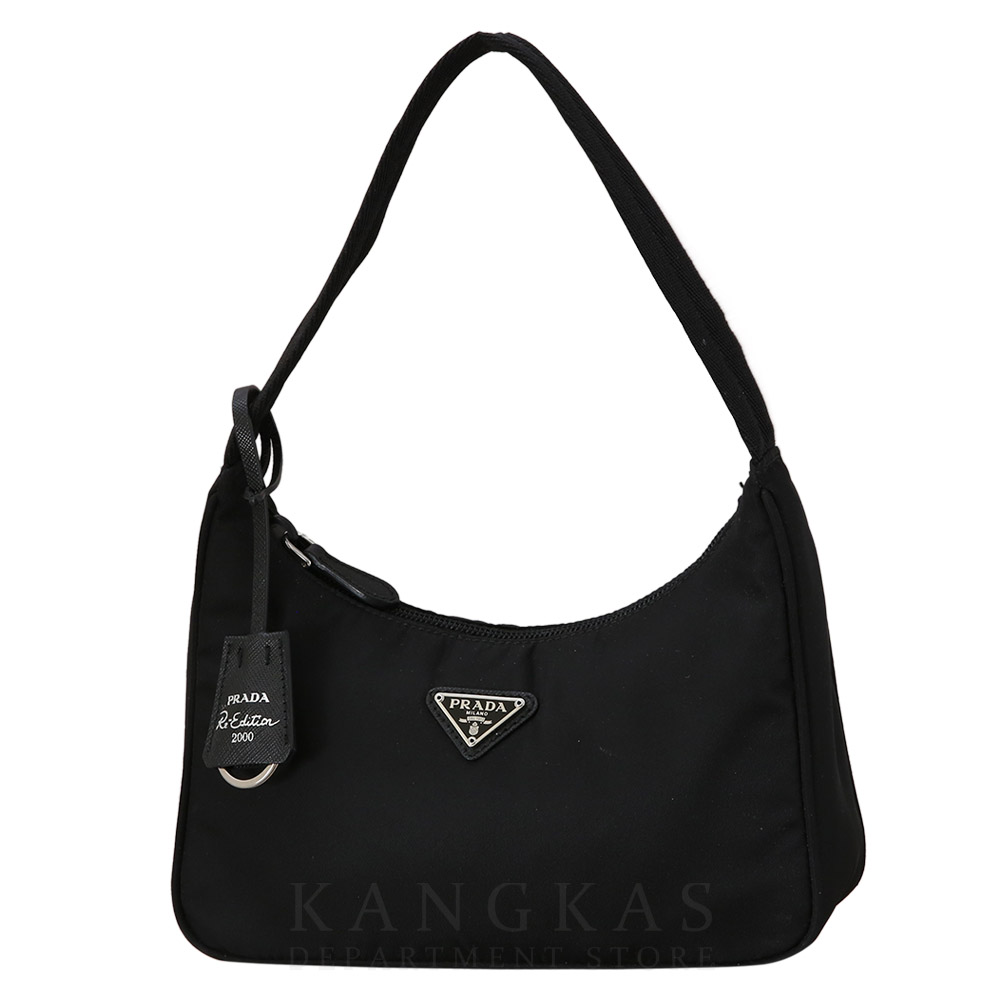 PRADA(USED)프라다 1NE204 리에디션 사피아노 트리밍 리나일론 호보백