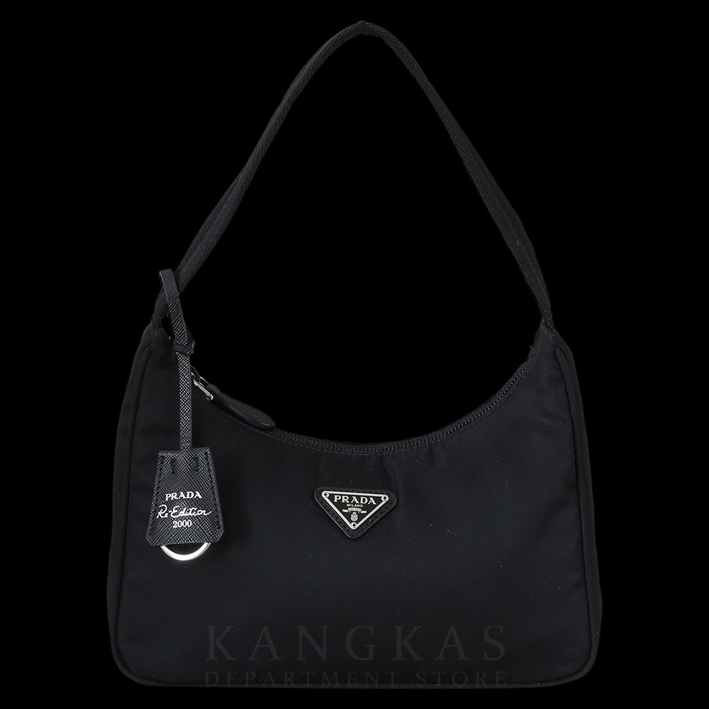 PRADA(USED)프라다 1NE204 리에디션 사피아노 트리밍 리나일론 호보백