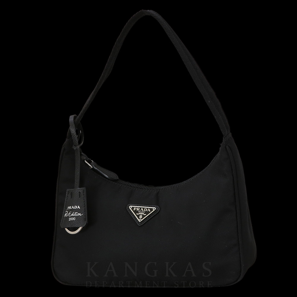 PRADA(USED)프라다 1NE204 리에디션 사피아노 트리밍 리나일론 호보백
