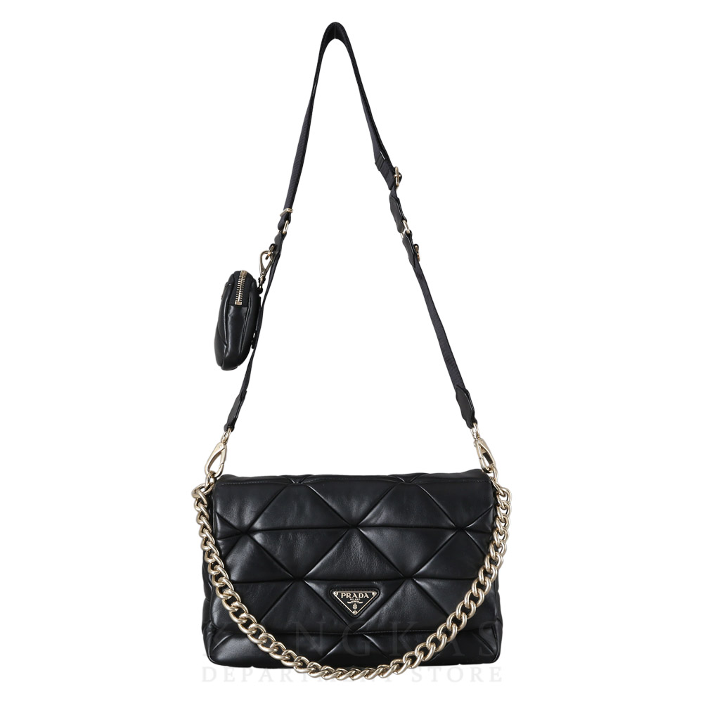 PRADA(USED)프라다 1BD291 나파 패치워크 숄더백