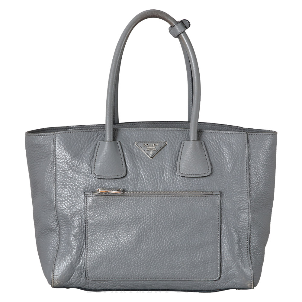 PRADA(USED)프라다 비텔로 다이노 레더 쇼퍼백