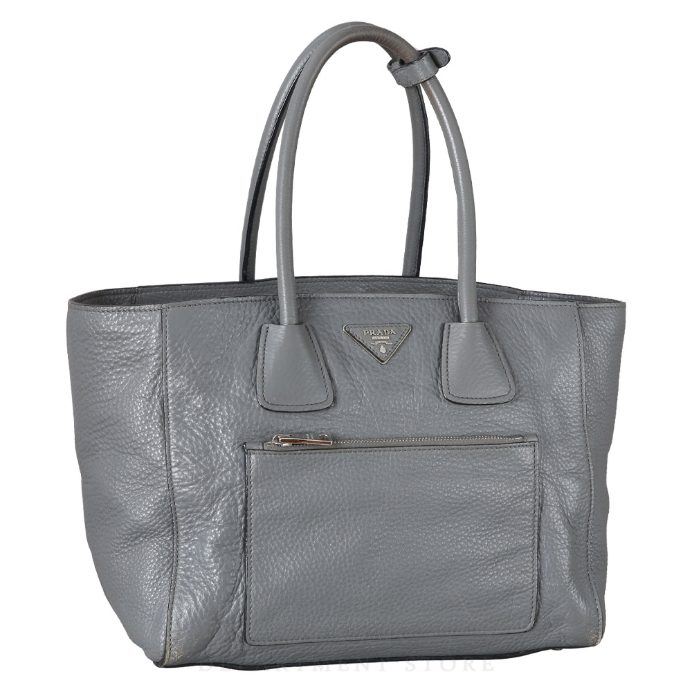 PRADA(USED)프라다 비텔로 다이노 레더 쇼퍼백