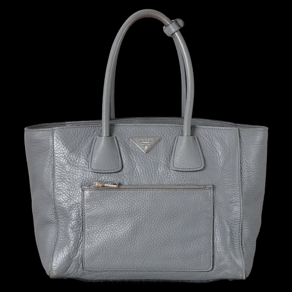 PRADA(USED)프라다 비텔로 다이노 레더 쇼퍼백