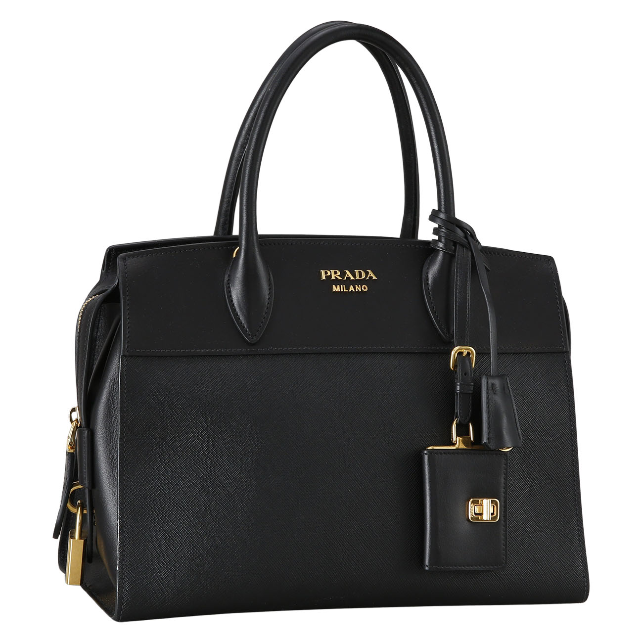 PRADA(USED)프라다 1BA046 사피아노 에스플러네이드 토트백