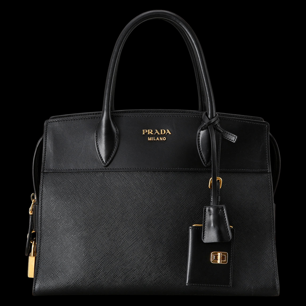 PRADA(USED)프라다 1BA046 사피아노 에스플러네이드 토트백