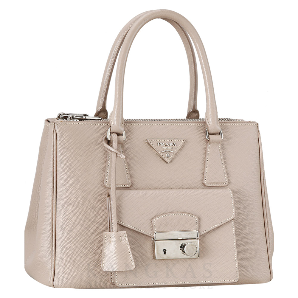 PRADA(USED)프라다 사피아노 더블지퍼 원포켓 트토겸 숄더백