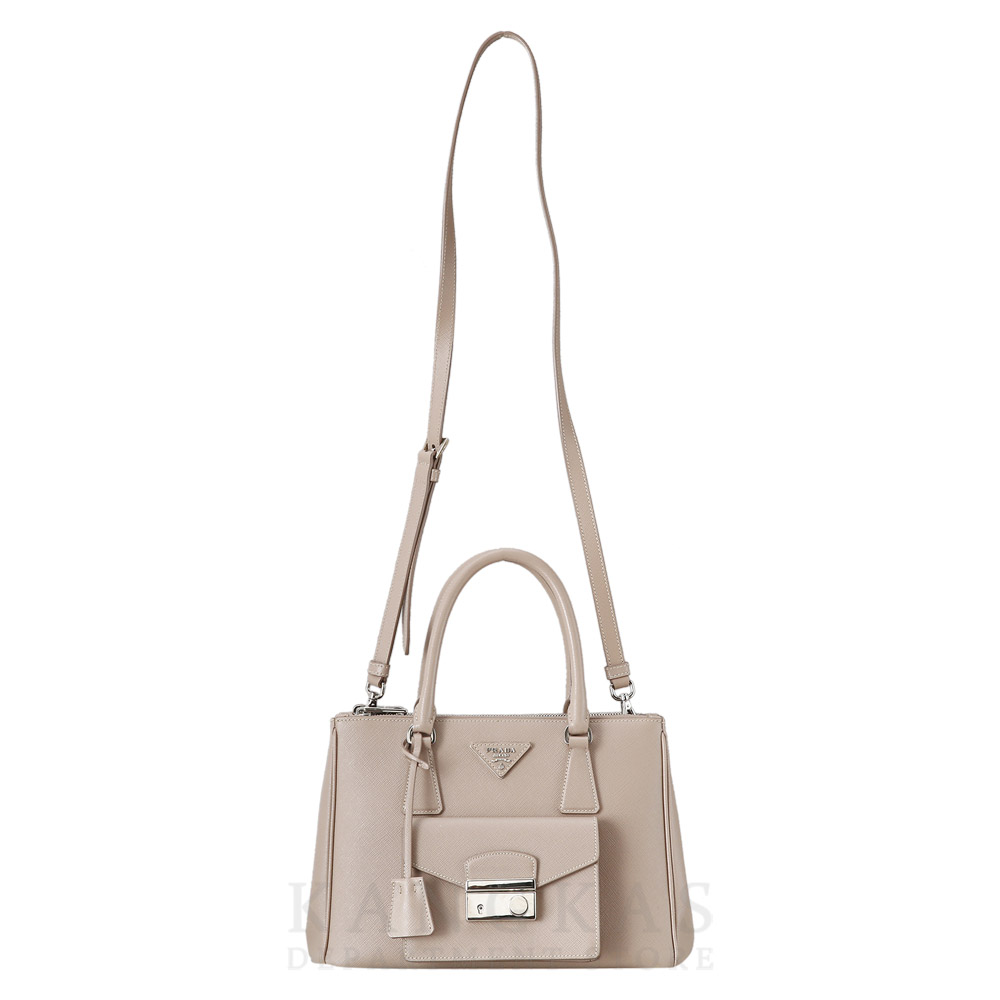 PRADA(USED)프라다 사피아노 더블지퍼 원포켓 트토겸 숄더백