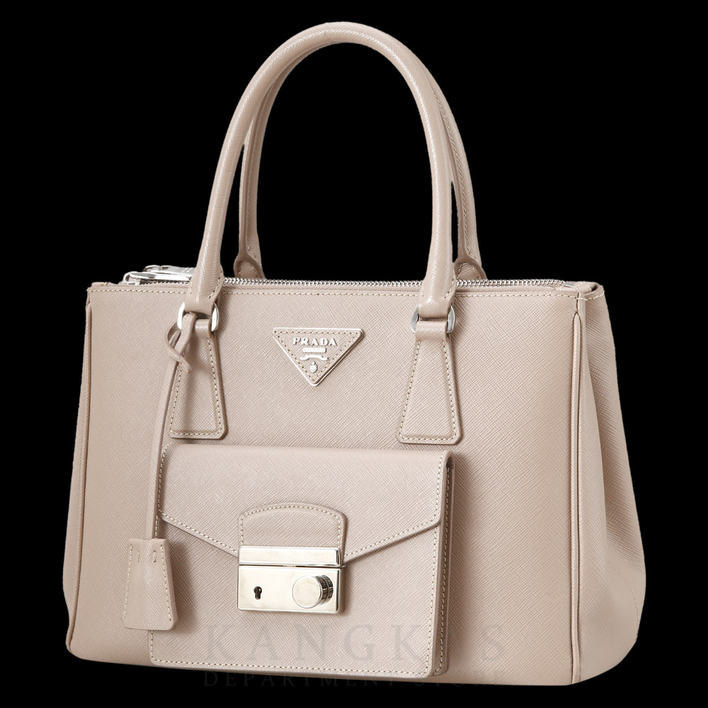 PRADA(USED)프라다 사피아노 더블지퍼 원포켓 트토겸 숄더백