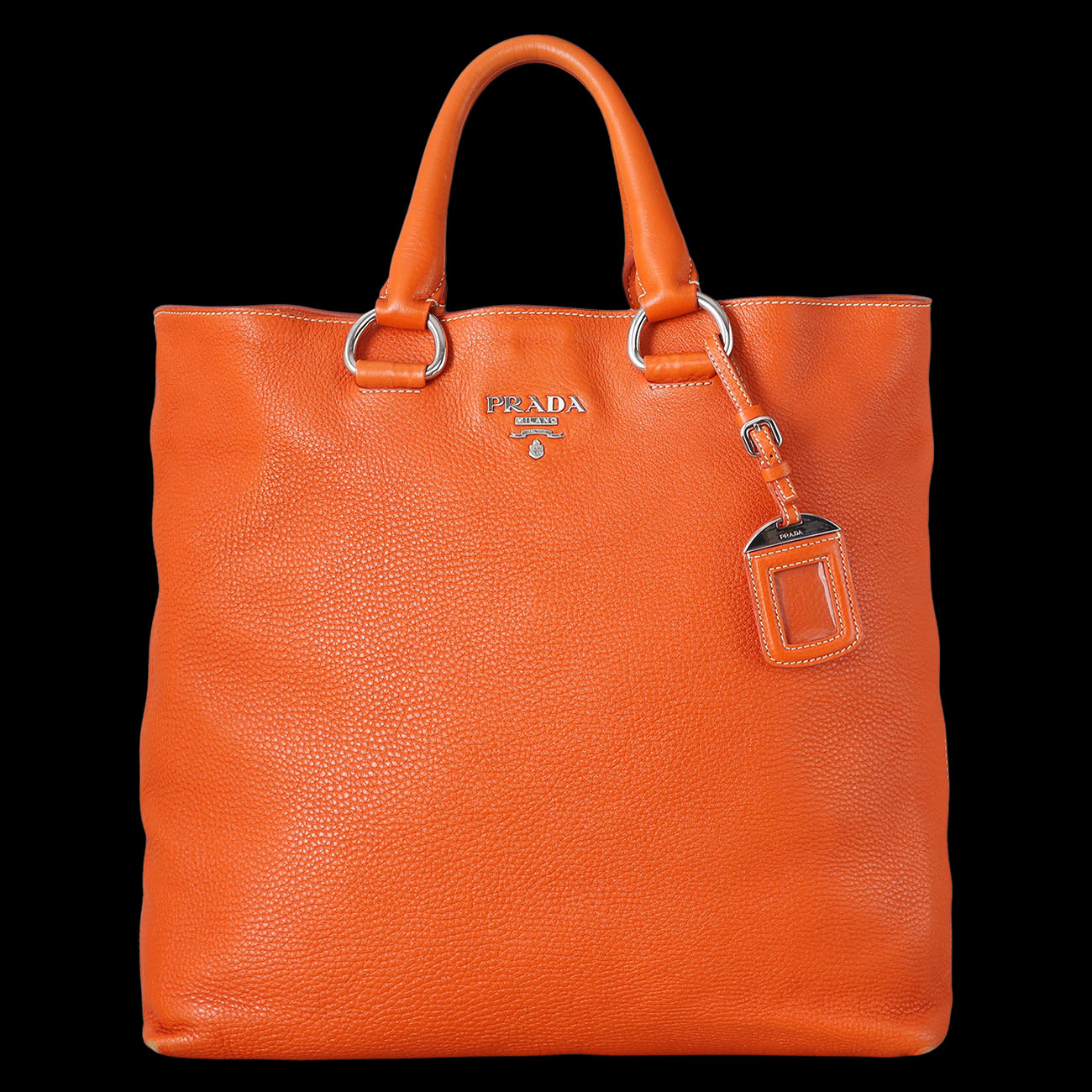 PRADA(USED)프라다 비텔로 다이노 토트결 숄더백