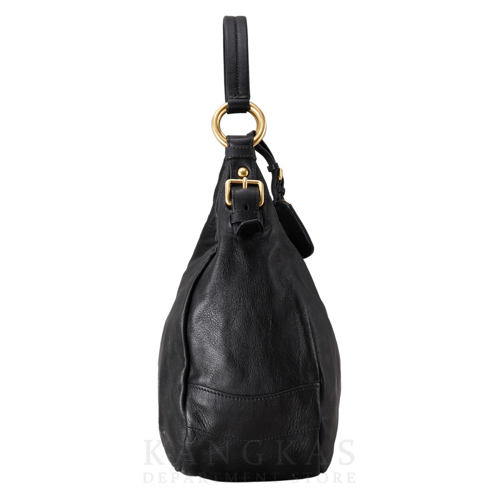 PRADA(USED)프라다 레더 호보 핸드백